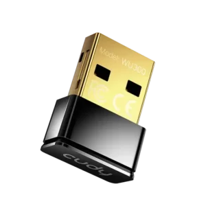 Безжичен нано адаптер Cudy WU300 WiFi 6, 286 Mbps, USB 2.0