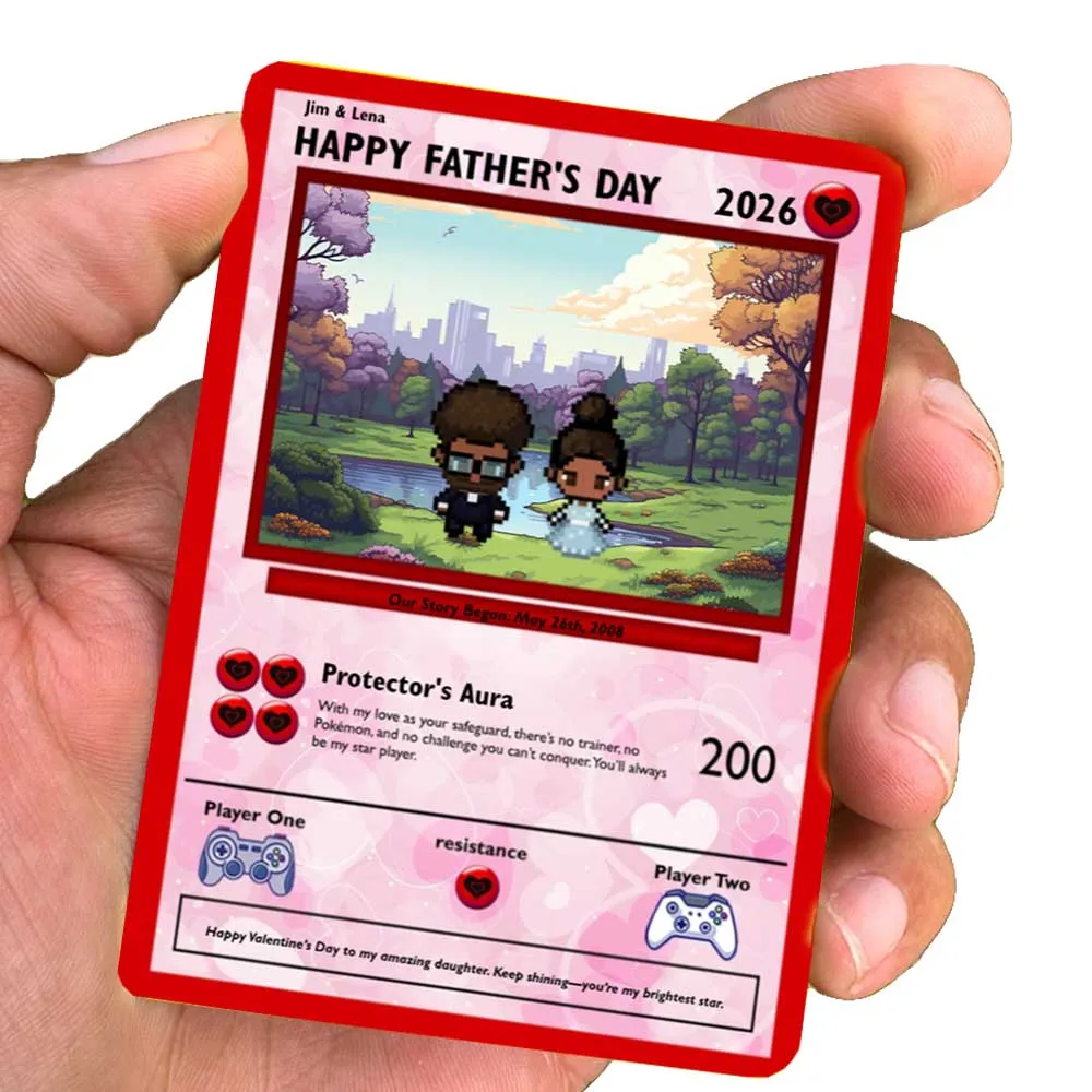 Dad to Daughter Card - Build Your Own