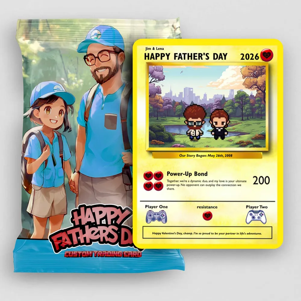 Dad to Son Card - Build Your Own