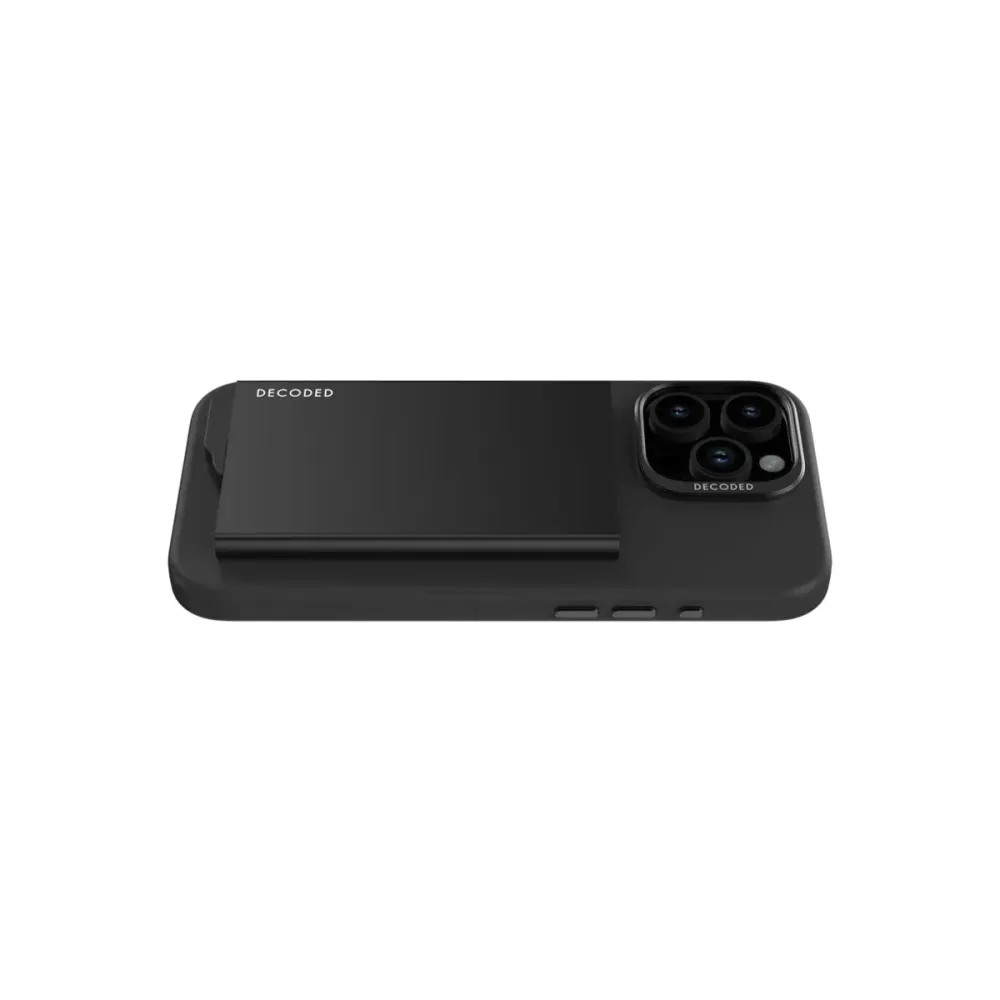 DECODED Magsafe Card Holder Black