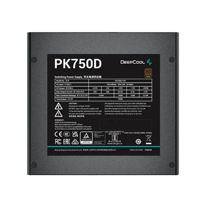Захранване, DeepCool PK750D
