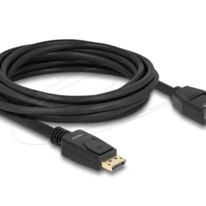 Delock Удължителен кабел DisplayPort 1.2, 4K, 60 Hz, 5 m