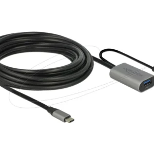 Delock Кабел активен удължителен USB-C към USB- женско , 5m