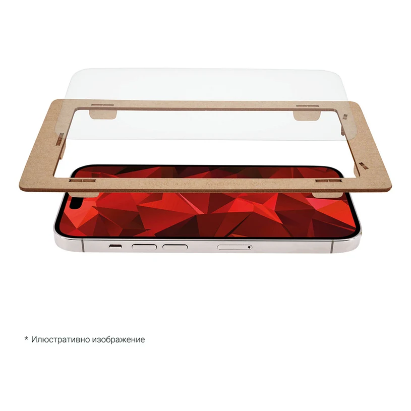 СТЪКЛО DISPLEX IPHONE 16 + SILI CS 02001