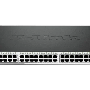 Суич D-Link DGS-1210-52, 48 портов 10/100/1000 Base-T port 4 x 1000Base-T /SFP ports, управляем, за монтаж в шкаф