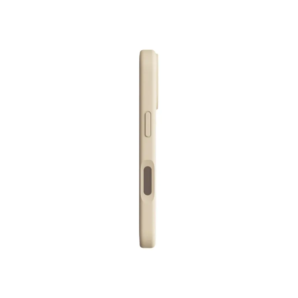 Dviced Силиконов MagSafe калъф iPhone 17, бежов