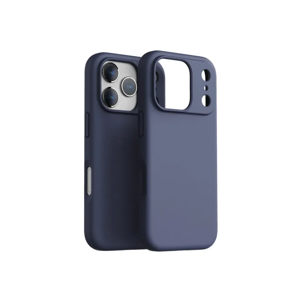Dviced Силиконов MagSafe калъф iPhone 17 Pro, син