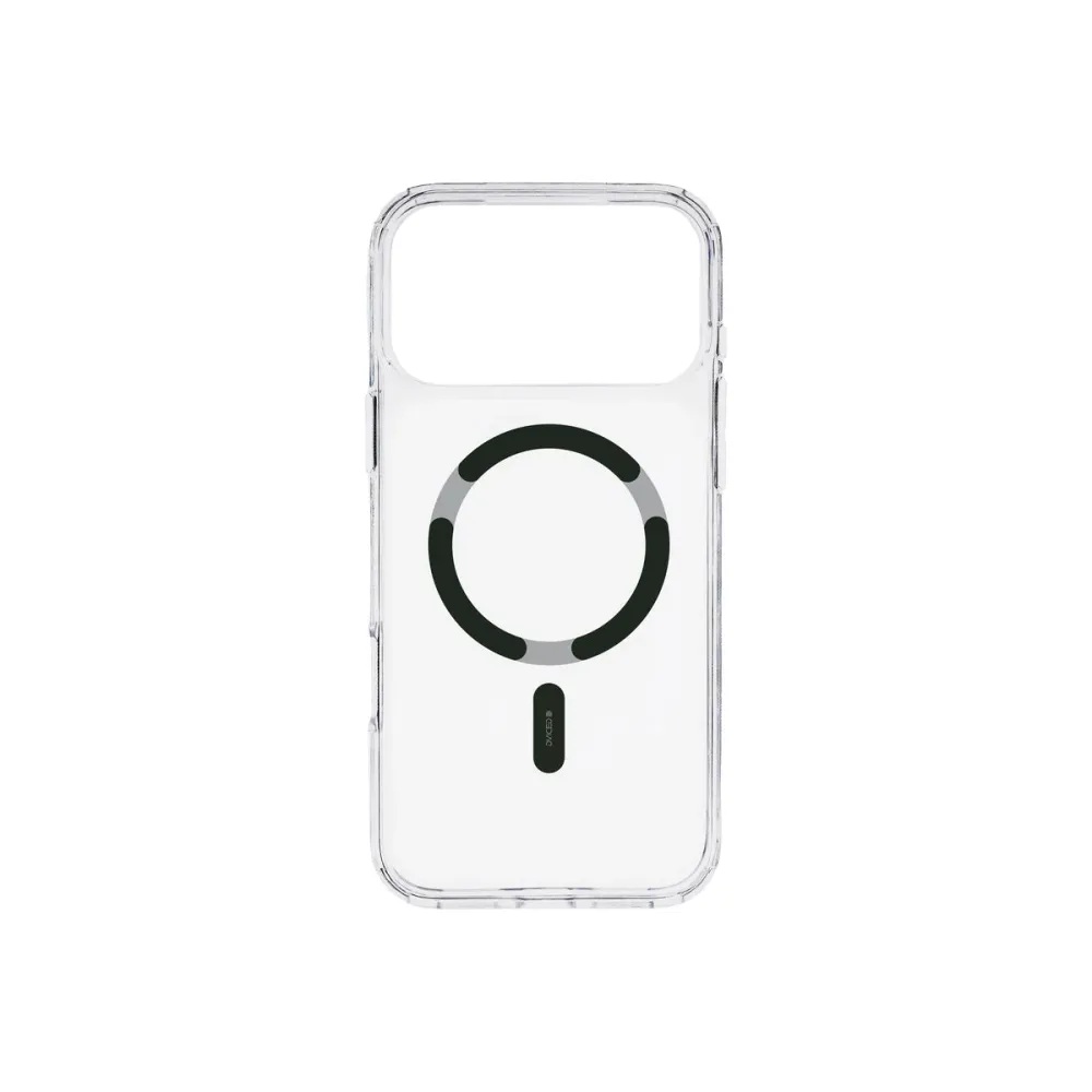 Dviced MagSafe калъф за iPhone 17 Pro Max прозрачен, черен