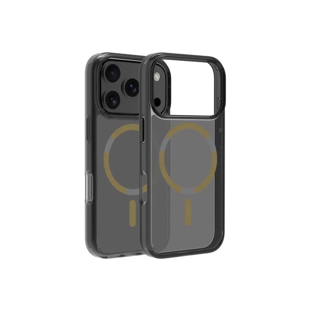 Dviced MagSafe калъф за iPhone 17 Pro Max опушен, златен