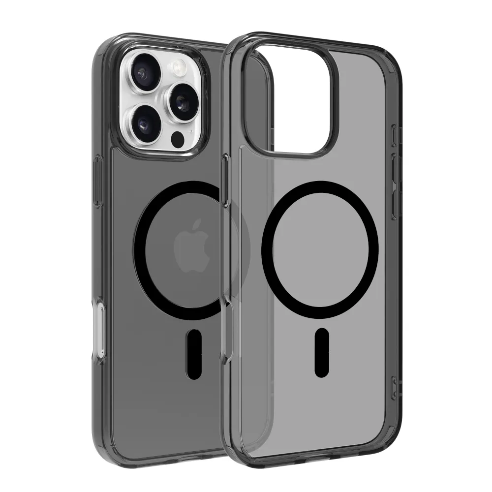 Dviced Magsafe iPhone 16 Pro Max smoke case - Black