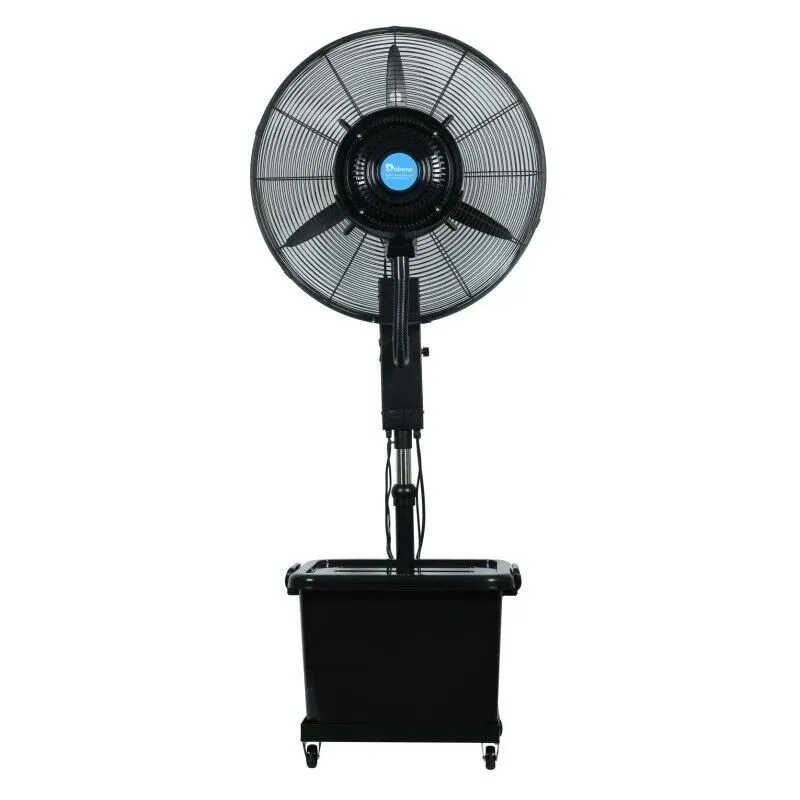 Вентилатор с водна мъгла Elite EFM-1342BL, 41L, Въздушен поток 143 m3/min, 3 скорости, Черен