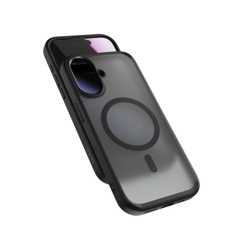 Epico HeroMatte Pro Mag+ Case iPhone 17 Qi2 & MagSafe Compatible - black
