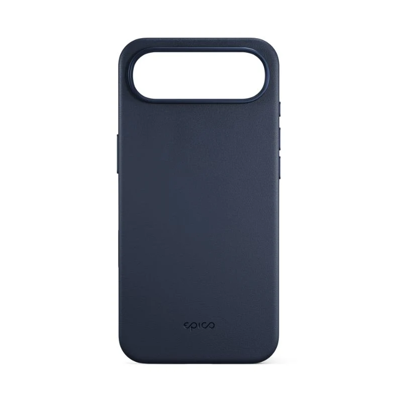 Epico Leather Pro Mag+ Case iPhone Air Qi2 & MagSafe Compatible - blue