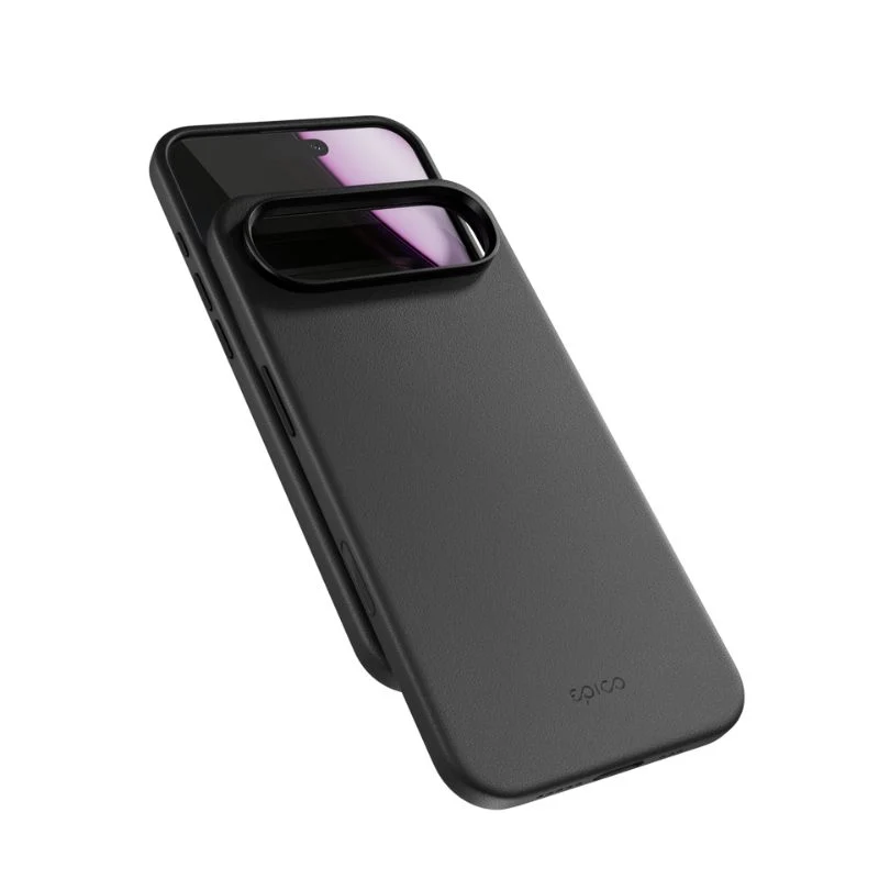 Epico Leather Pro Mag+ Case iPhone Air Qi2 & MagSafe Compatible - black
