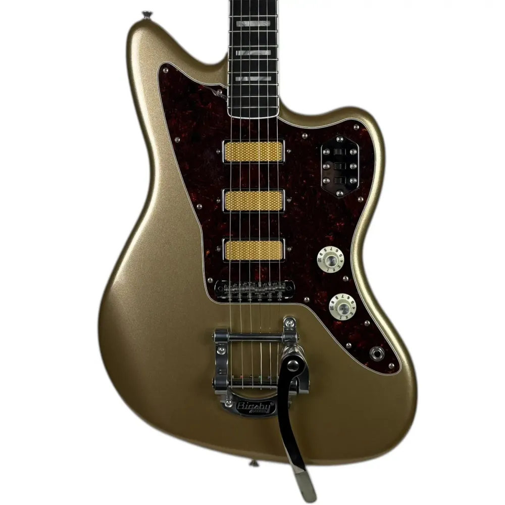 Fender Gold Foil Jazzmaster 2023 - Шорлайн Голд