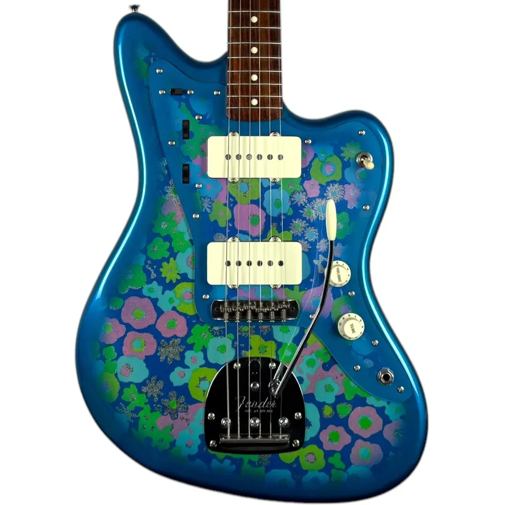 Fender Japan Traditional 60s Jazzmaster 2018 - Синьо цвете