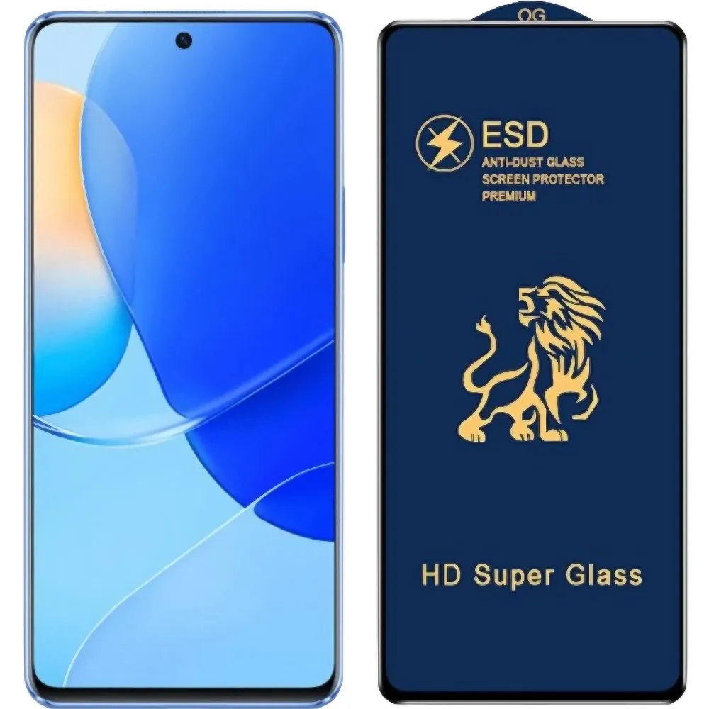Folie Sticla securizata electrostatica Vivimall pentru Samsung A04S, Sticla ESD, Top Glass, Anti-static, Negru