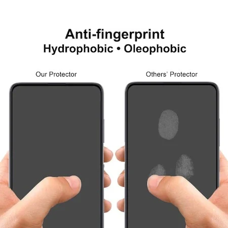 Folie Sticla securizata Vivimall® compatibila cu Huawei Y7P 2020, Full Glue, Negru