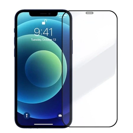 Folie Sticla securizata Vivimall® compatibila cu Huawei Y5P 2020 Full Glue Negru