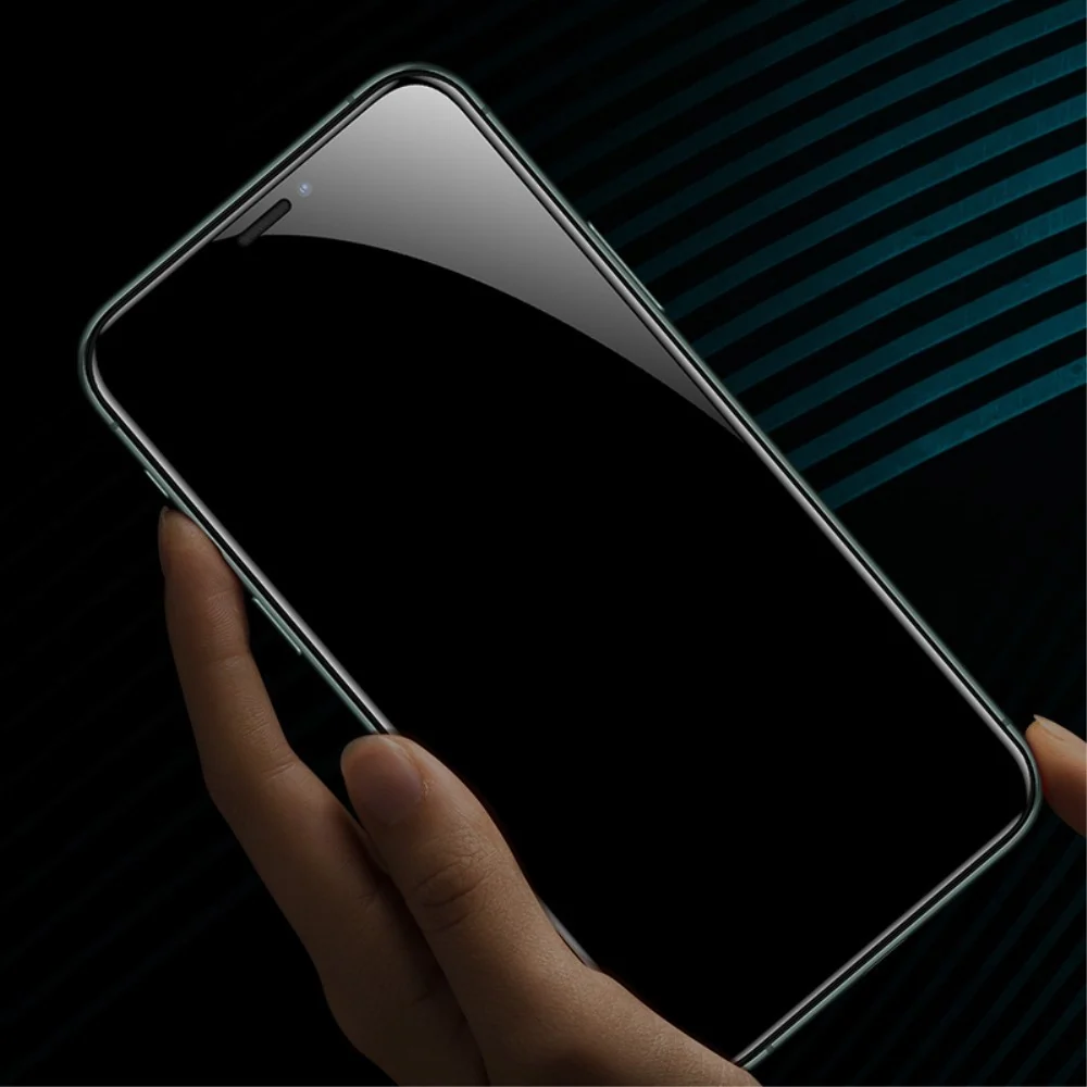 Folie Sticla Vivimall® pentru Apple iPhone 11 Pro Max/XS Max 111D Negru