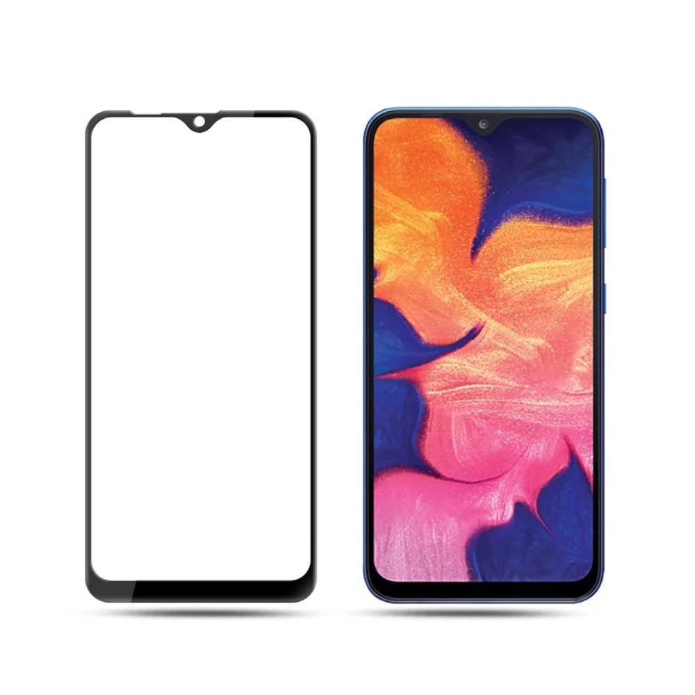 Folie Sticla Vivimall® pentru Samsung A10 111D Negru