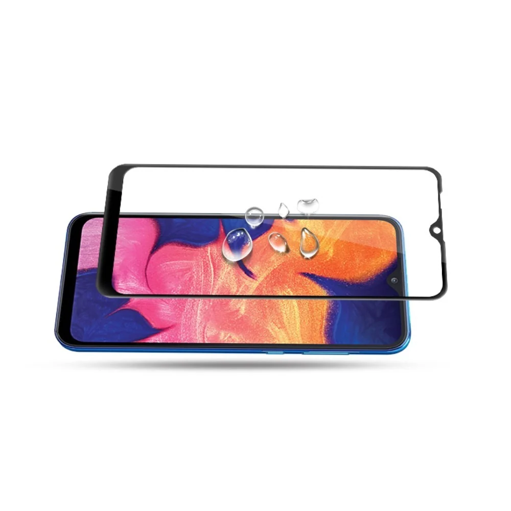 Folie Sticla Vivimall® pentru Samsung A10 111D Negru