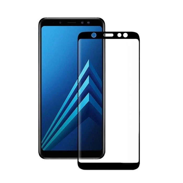Folie Sticla Vivimall pentru Samsung J6 Plus 111D Negru