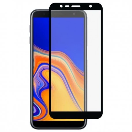 Folie Sticla Vivimall pentru Samsung J6 Plus 111D Negru