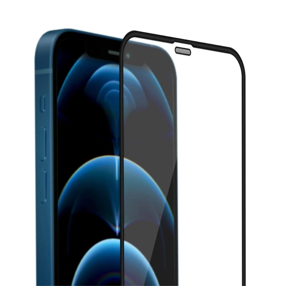 Folie Sticla Vivimall® pentru Xiaomi Mi Note 10 4G 111D Negru
