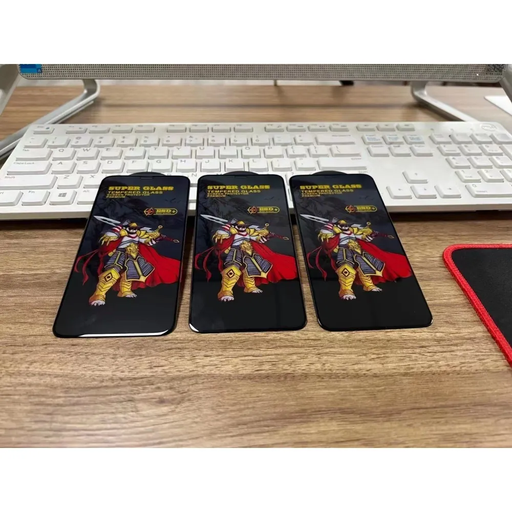 Folie Vivimall® Sticla Securizata 3D Full Glue Armor Panda pentru Apple iPhone 14