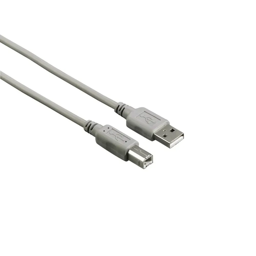 Кабел HAMA 200901 USB- мъжко - USB-B мъжко, 3 м, булк опаковка