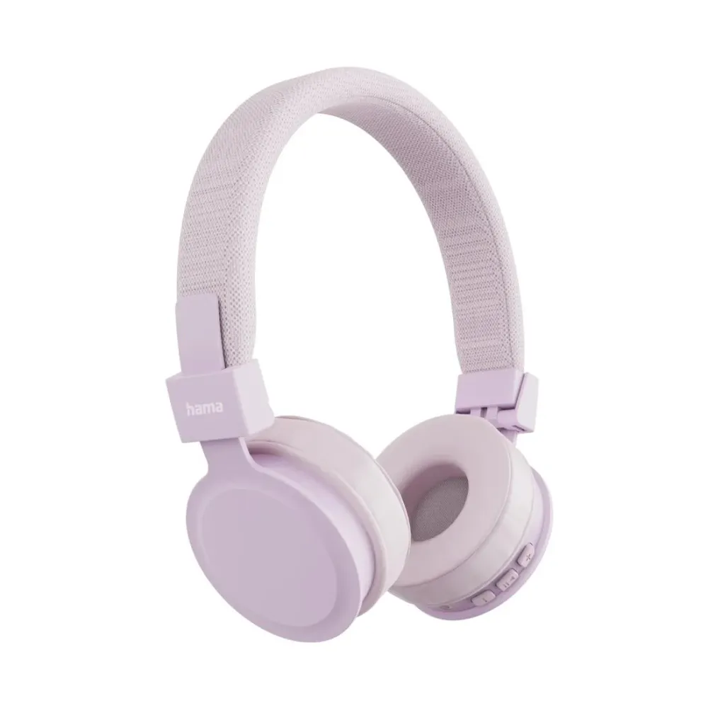 HAMA Слушалки с микрофон "Freedom Lit III" Bluetooth, On-Ear , розови