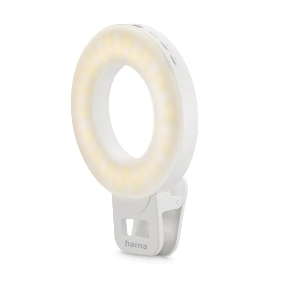 Hama LED Ринг Лампа "ToGo", 3 режима, презареждаема, USB-C