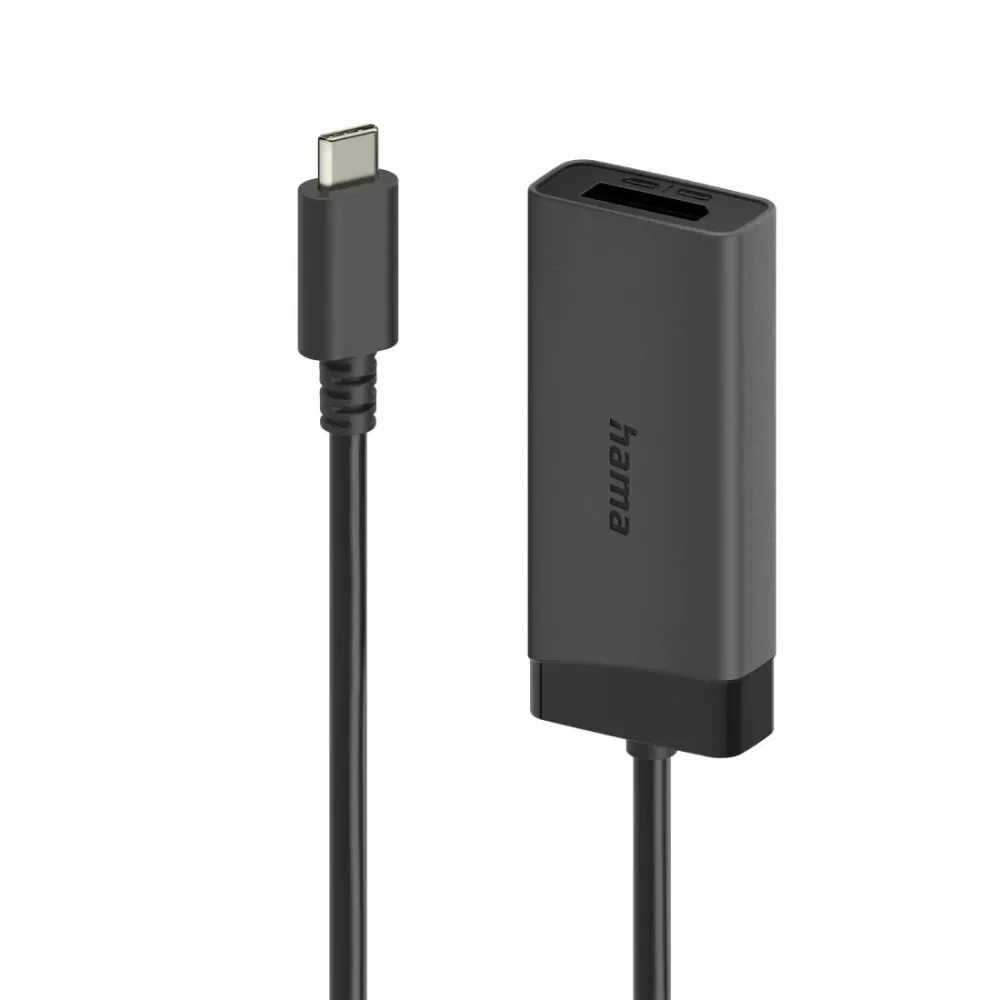 HAMA Видео адаптер, USB-C - DisplayPort / HDMI™, Ultra-HD 4K@60hz