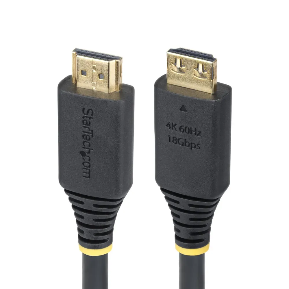Кабел HDMI Startech HDMI2-CABLE-GRIP-2M Черен 2 m