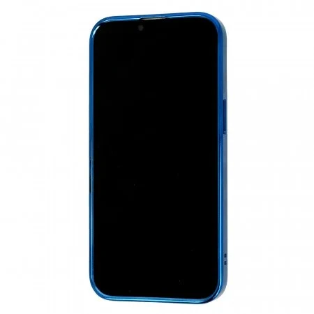 Husa MagSafe pentru Apple iPhone 14 Pro Max, Full Cover, Protectie camera, Margini colorate Electroplating, Magnetica, Inc...