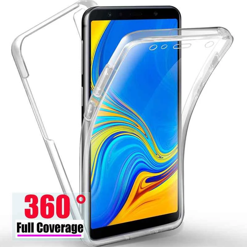 Husa de protectie Vivimall 360 grade, PC+TPU+Folie policarbonat, pentru Samsung Galaxy S22 DS 5G , Transparent