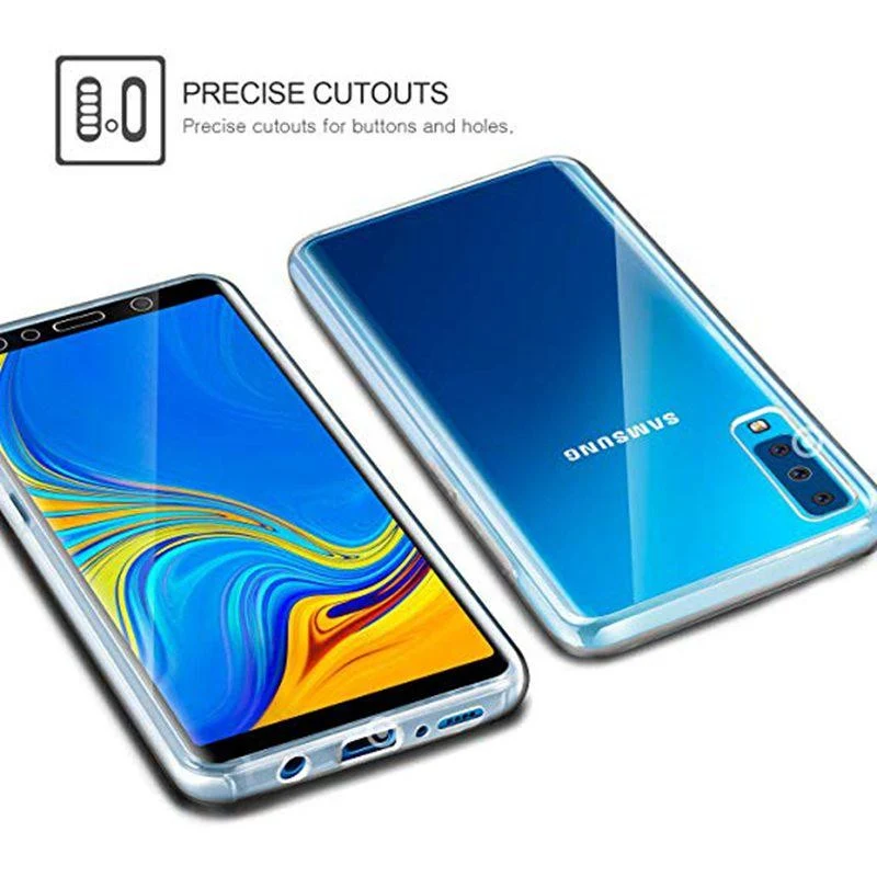Husa de protectie Vivimall 360 grade, PC+TPU+Folie policarbonat, pentru Samsung Galaxy S22 DS 5G , Transparent