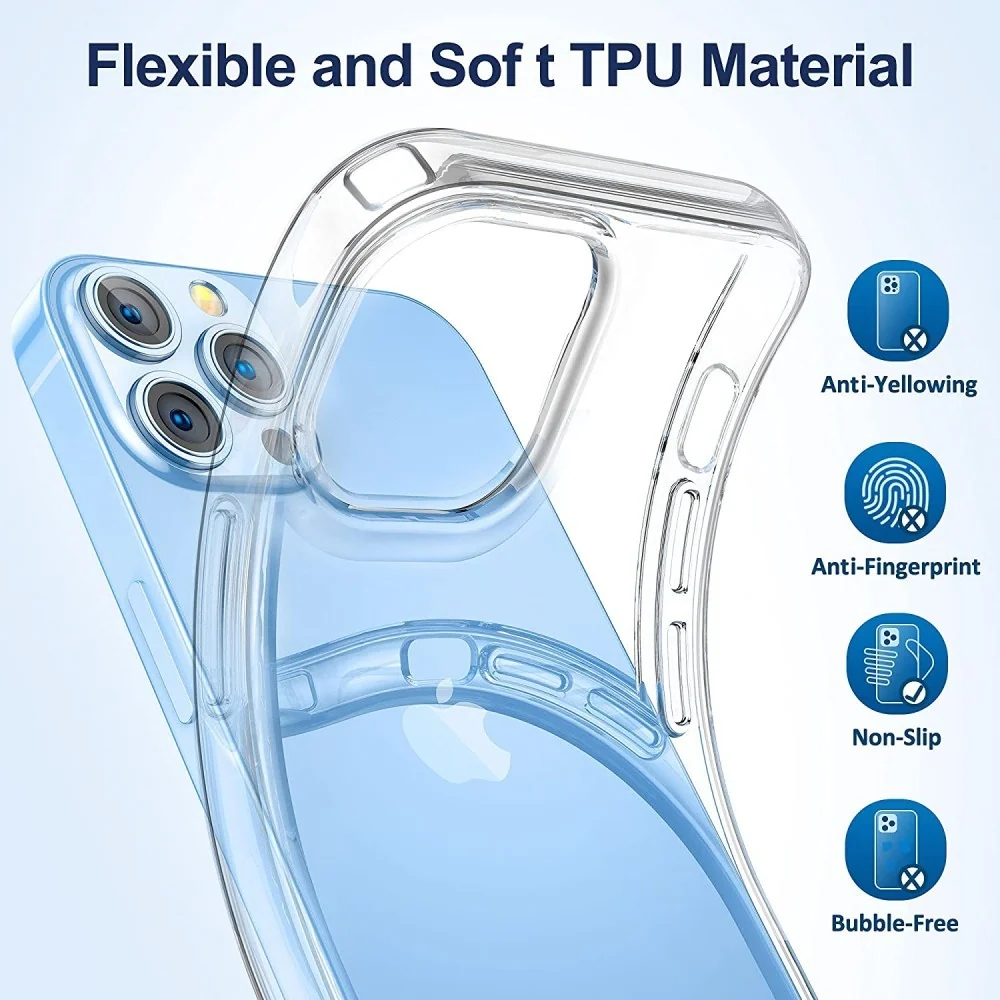 Husa de protectie Vivimall compatibila cu Huawei Nova 8i Tpu Transparent