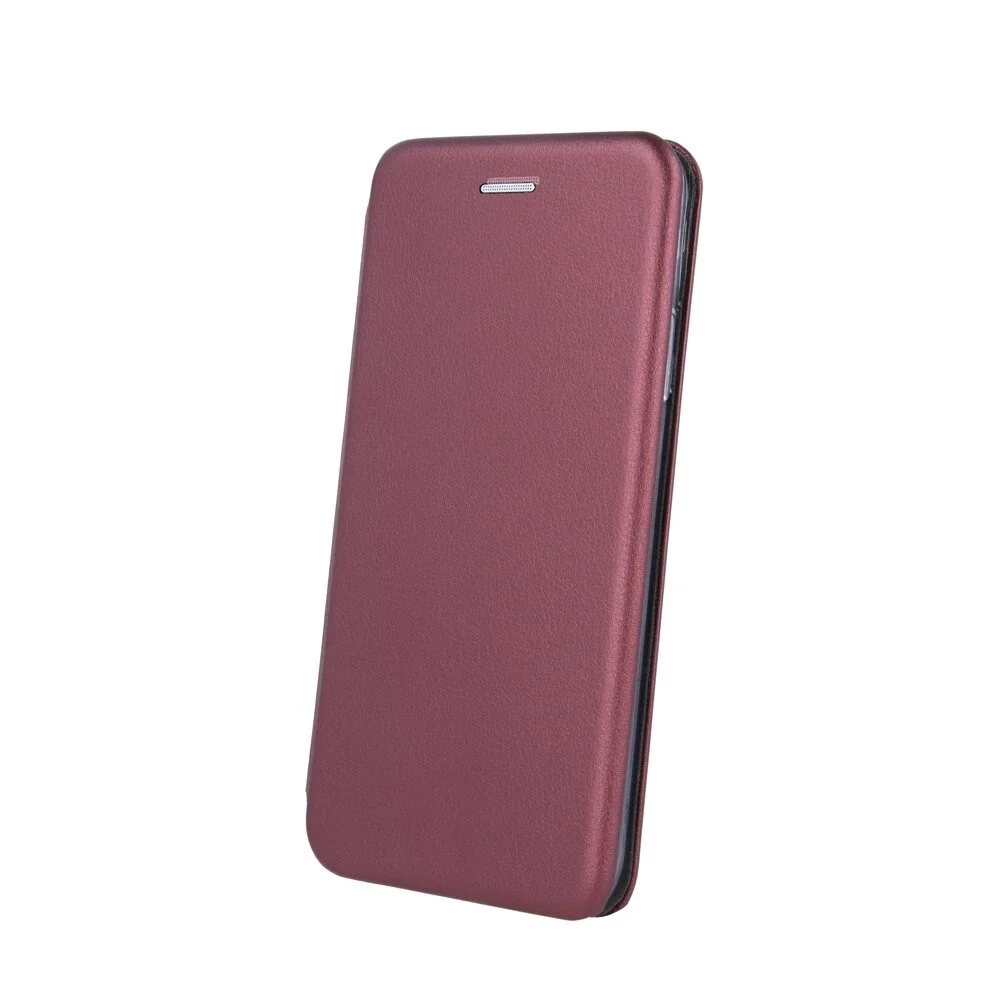 Husa de protectie Vivimall compatibila cu Huawei P40 Lite 5G/ Nova 7SE Magnet Book Case Bordeaux