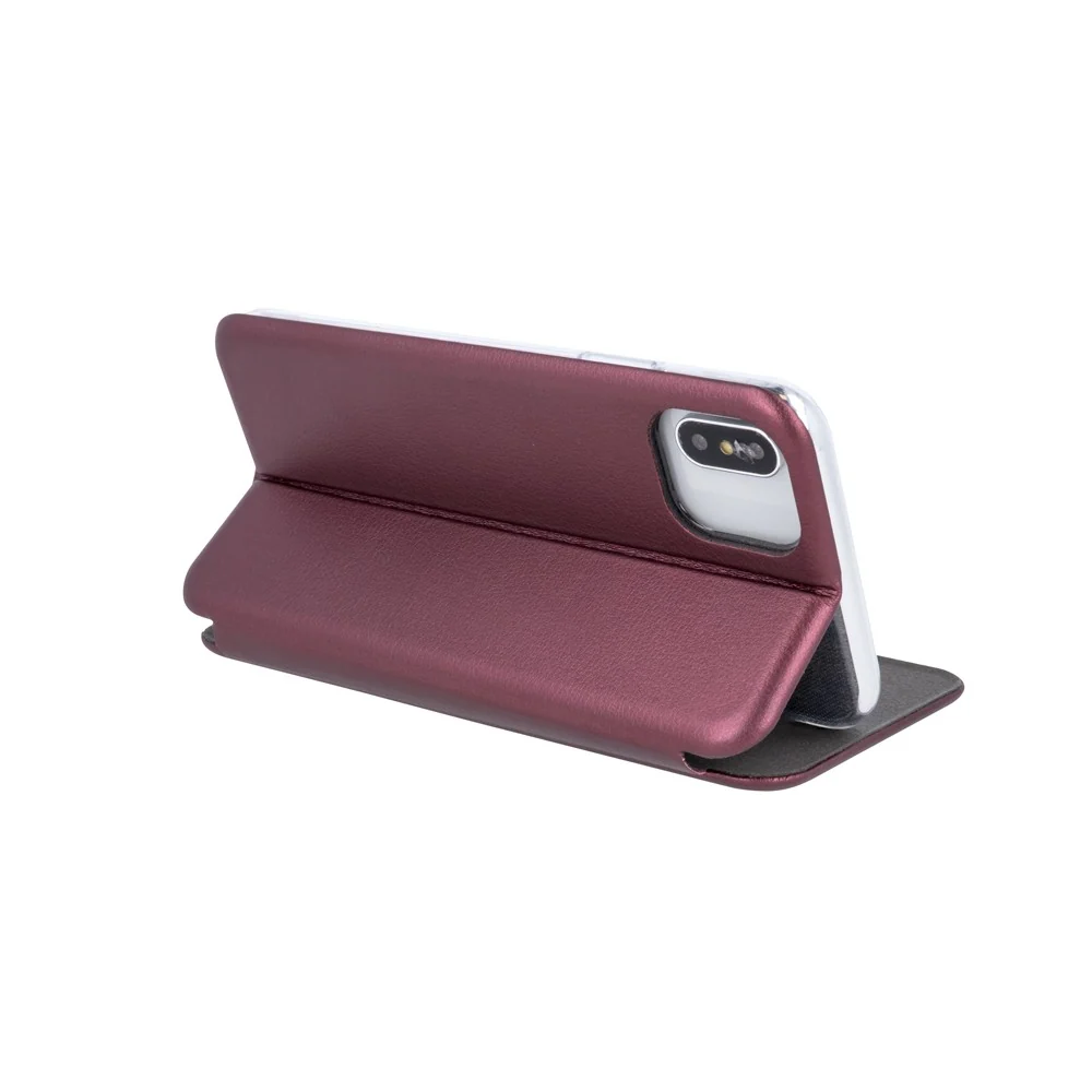 Husa de protectie Vivimall compatibila cu Samsung Galaxy A32 5G Magnet Book Case Bordeaux