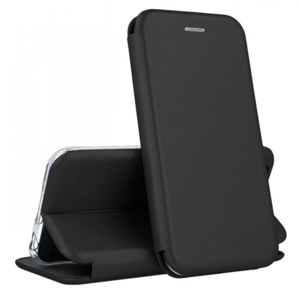 Husa de protectie Vivimall compatibila cu Xiaomi Redmi Mi 11 Lite Magnet Book Case Negru
