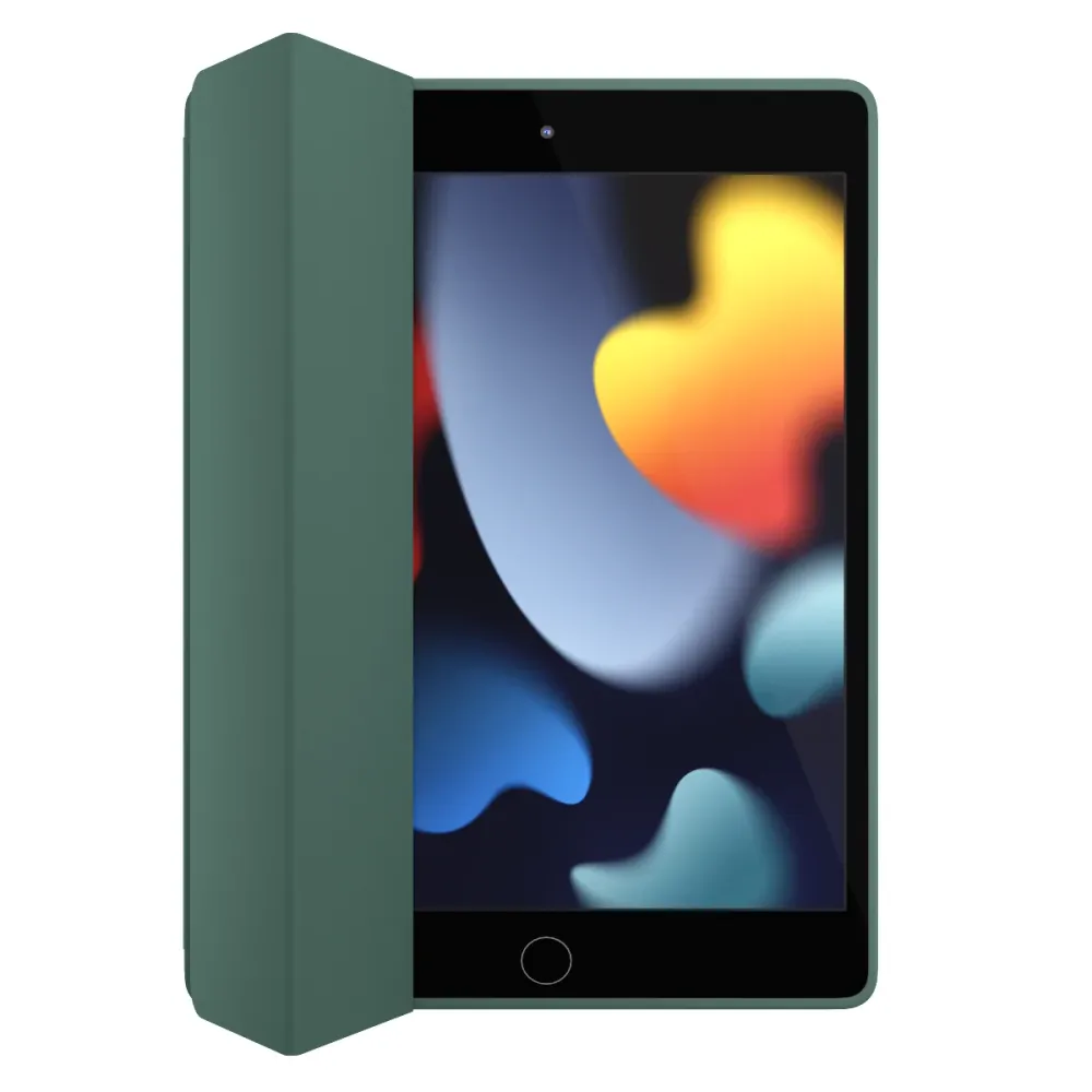 Кейс за iPad (9,8,7) от NEXT - Rollcase - зелен