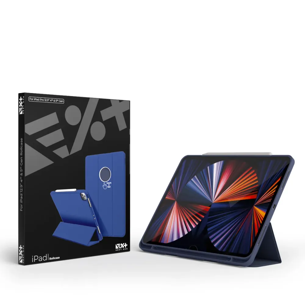 Кейс за iPad Pro 12,9 от NEXT - Rollcase - син