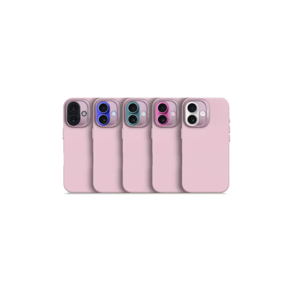 Кейс за iPhone 16 Plus от Decoded - AntiMicrobial - розов