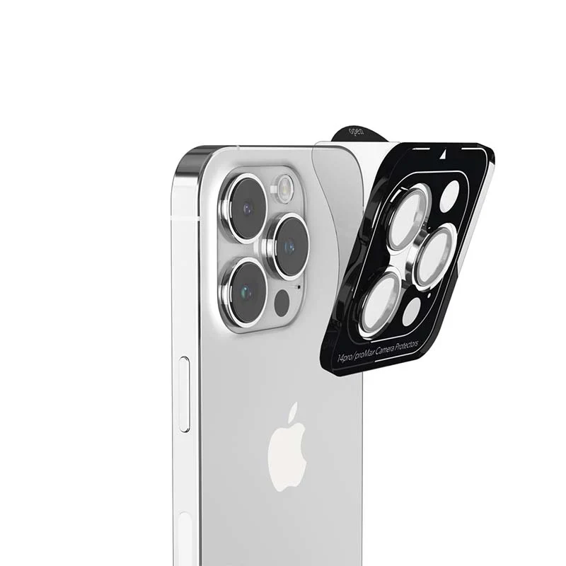 ISTYLE Aluminium Lens Protector Apple iPhone 14 Pro / 14 Pro Max (6,1") - silver