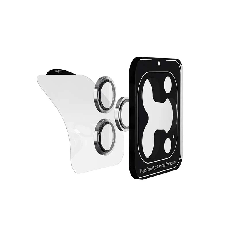 ISTYLE Aluminium Lens Protector Apple iPhone 14 Pro / 14 Pro Max (6,1") - silver