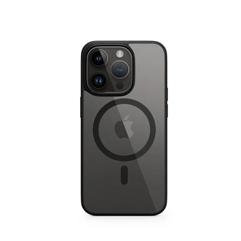 iSTYLE HERO MAGNETIC CASE iPhone 15 Plus - black alu details