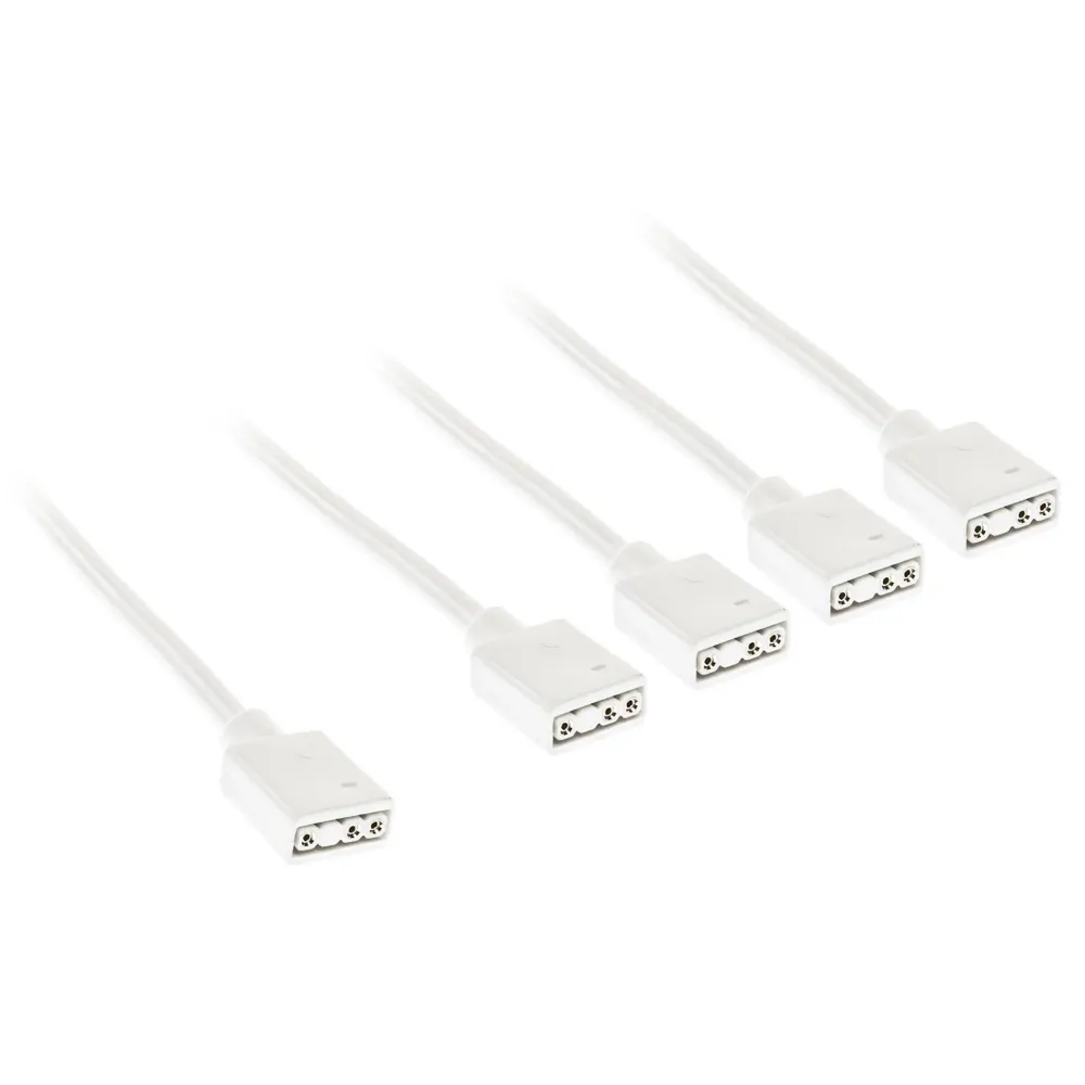 Кабел Kolink ARGB 1-4 Сплитер - 30 cm Бял