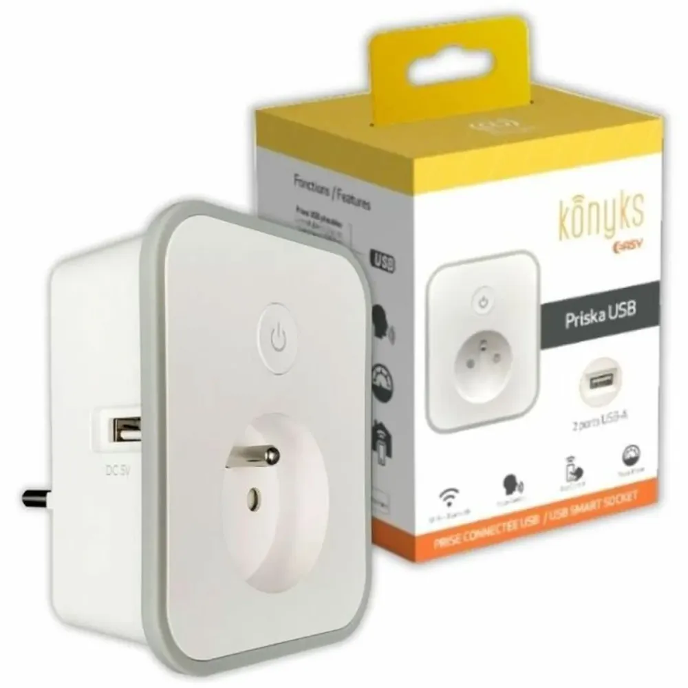 Щепсел с разходомер Konyks Priska Bluetooth Wi-Fi 16